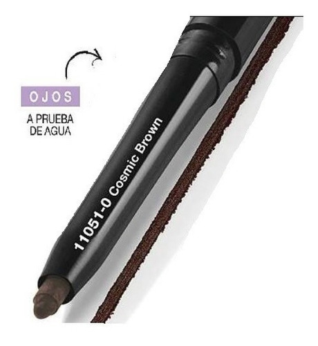 Lápiz Delineador Retractil P/ Ojos Labios Avon Negro Vs Tono