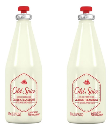 Old Spice Classic After Shave 188 Ml -juego De 2 -