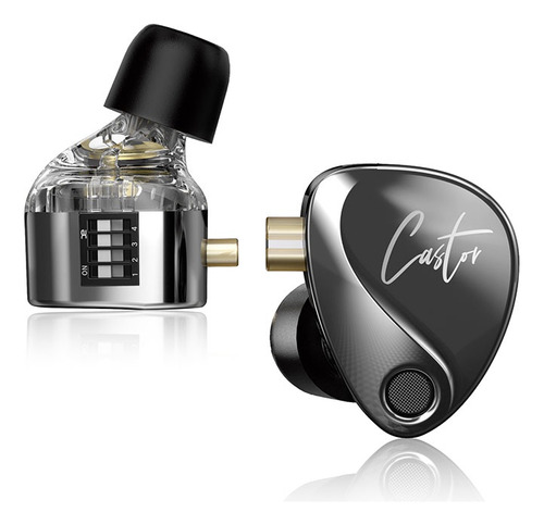 Audífonos In Ear Hifi Kz Castor Bass Version (no Mic)