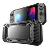 Funda Case Protectora Para Nintendo Switch De Lujo Uso Rudo