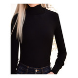 Buso Mujer Sueter Saco Cuello Ropa Casual Ajustable Mujer