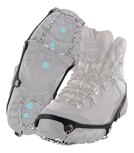 Crampones P/ Caminar En Hielo Y Nieve- 1 Par Small Negro