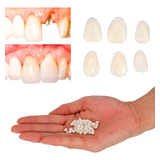 Dientes Postizos Provisorio Moldeable Facil Aplique Kit X5