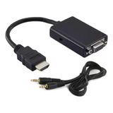 Ulink Conversor De Hdmi A Vga + Audio Portable Ul-cv3500