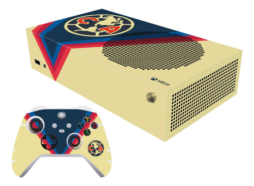 Skin Aguilas América Para Xbox Series S Set Stickers