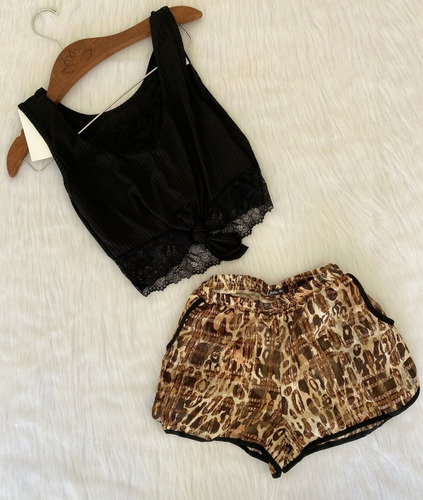 Short Animal Print Tam 38