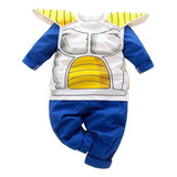 Conjunto Armadura Anime 2 Pçs/conjunto Roupas Para Bebê