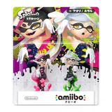 Amiibo Callie Marie Splatoon Squid Sisters Pack Switch 3ds