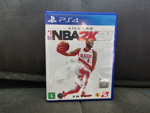 Nba 2k21 - Mídia Física Ps4 Impecável