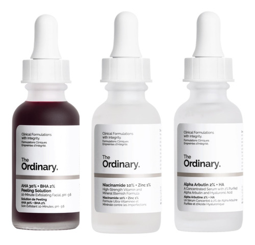 The Ordinary Peeling Solution, Niacinamide Y Alpha Arbutin