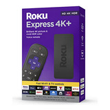 Roku Express 4k+: Disfruta De Streaming 4k/hdr Y Tv En Vivo