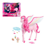 Pônei Pegaso Barbie Touch Magic C/som E Luz 3+ Hlc40 Mattel