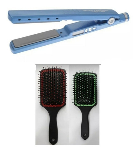 Plancha De Pelo Wet Digital Babyliss Pro 2091+cepillo Regalo