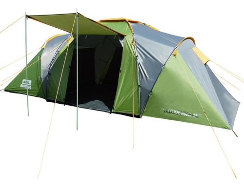 Carpa 6 Personas Waterdog Nature Pro Camping Estructural