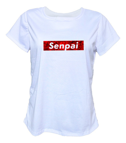 Blusa Playera Sempai Manga Monas Chinas Anime Mujer Anime