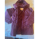 Campera Parka Bordo Unisex Talle L