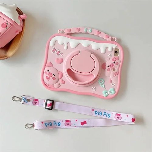 Funda De Silicona Con Soporte For Carcasa Protectora Con D