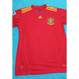 Camiseta España 2010 Retro Campeón  Con Parche Mundial