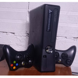 Xbox 360 Slim Chip 5.0 Dos Controles 5 Juegos Envío Gratis 