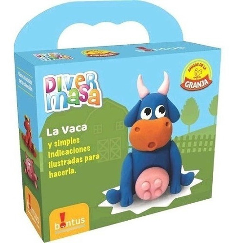 Masa Infantil Vaca Divermasa Juguete Bontus 0467