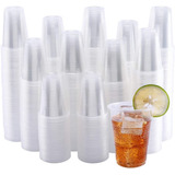  Vaso Descartable Plastico Cristal 500cc  1/2 Litro X100u