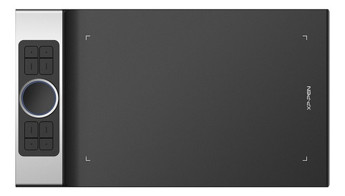 Tableta Gráfica Xp-pen Deco Pro Medium  Negra Y Plateada