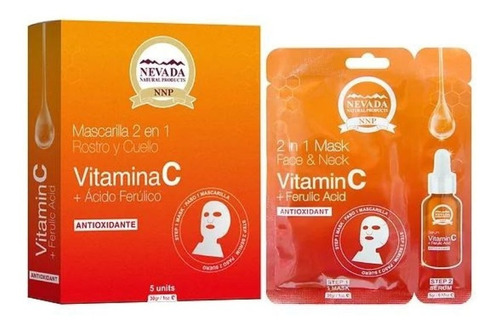 Mascarilla Facial Vitamina C - g a $63