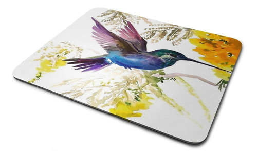 Mouse Pad Colibrí Tapete Económico Almohadilla 