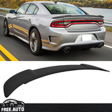 Fits 15-23 Dodge Charger Srt8 Hellcat Style Matte Black  Zzi