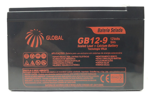 Bateria Nobreak Nhs Prime Senoidal Prime 3200va