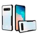 Capa Dual Shock X Para Samsung Galaxy S10 Plus - Gshield Cor Preto