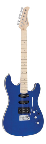 Guitarra Strinberg Sgs180 Superstrato Transparent Blue