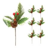 Simulação De Natal Pine Cone Vase Desktop 10 Unidades