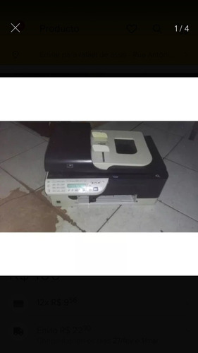 Impressora Hp Officejet All In One No Estado Campinas