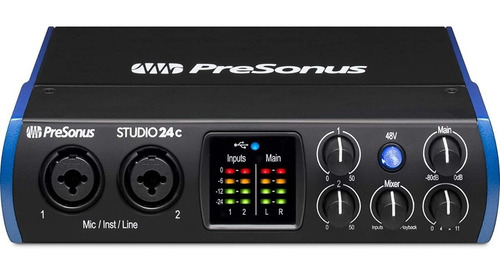 Interfaz De Audio Presonus Studio 24c Garantia / Abregoaudio