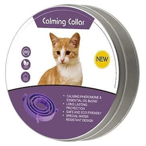 Collar Calming Gato Calmante Anti Estrés  Reductor Ansiedad