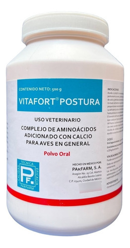 Alimento Para Aves Parfarm Postura 600g Por 1 Unidades