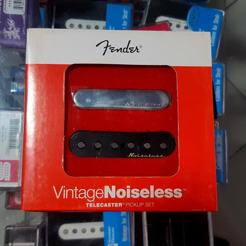 Fender Vintage Noiseless Telecaster Pickup Set - Made In Usa