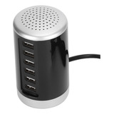 Us Plug 100-240v 6 Puertos Usb Torre Estación De Carga 30