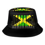 Sombrero De Pescador Con Inscripción De Jamaica, Sombrero De
