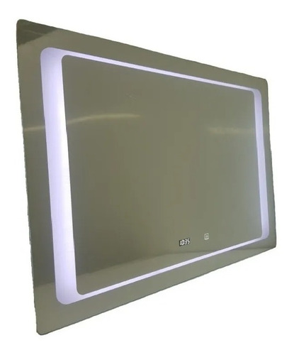 Espejo Baño Luz Led Display Digital 80 X 70 Hora Temperatura