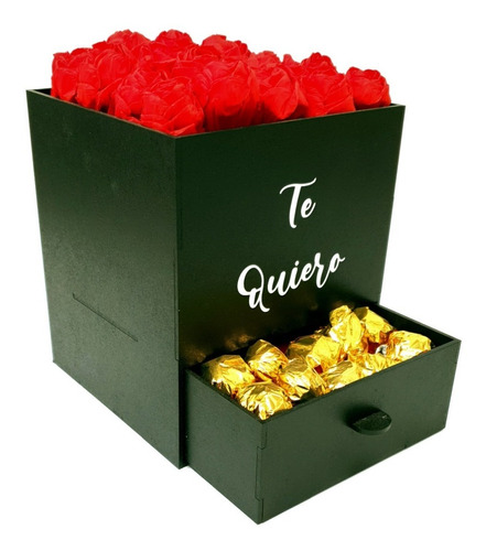 Caja Con Cajon Para Regalo San Valentin Dia De Las Madres