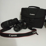 Canon Eos Rebel T6 Dslr Color  Negro