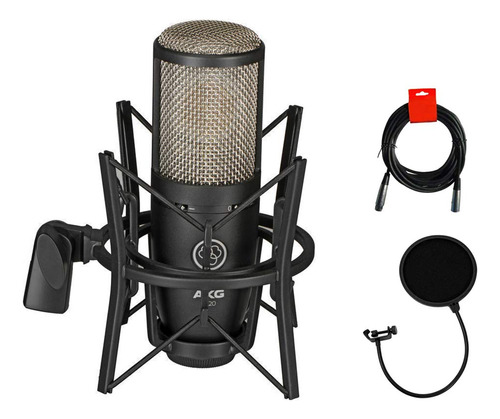 Akg Project Studio P220 - Micrófono De Condensador De Diafra