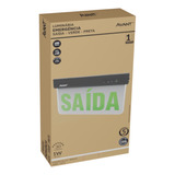 5 Led Emergencia Placa Saida 6000k Preto/verde 30l 5h Avant