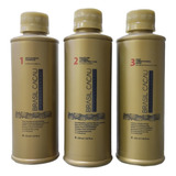 Keratina Brasil Cacau Reconstrucción Térmica 3 Pasos 240 Ml