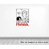 Vinil Sticker Pared 90cm Mafalda Mñsdia Papá 9