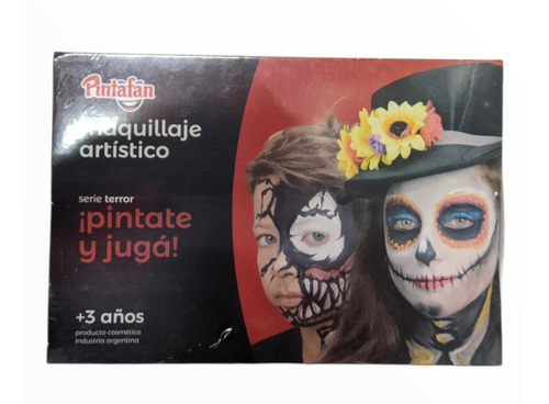 Set Kit Maquillaje Infantil Hipoalergenico Pintafan Cotillon
