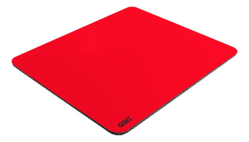 Mouse Pad Bkt Bktpad De Goma 25cm X 21.5cm Rojo
