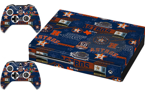 Skin Para Xbox One Fat Modelo (48039xof) Houston A